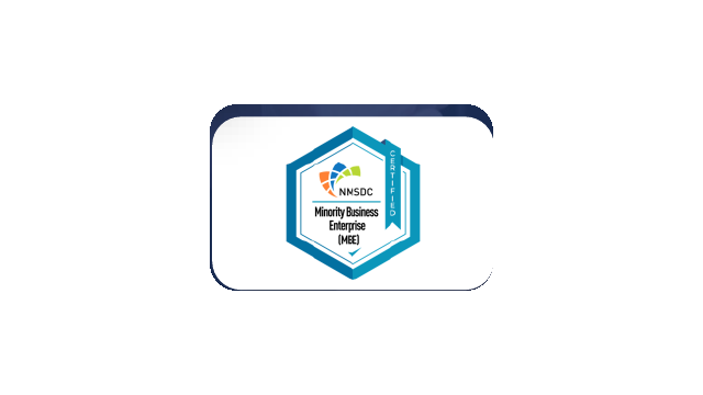NMSDC MBE Certified badge