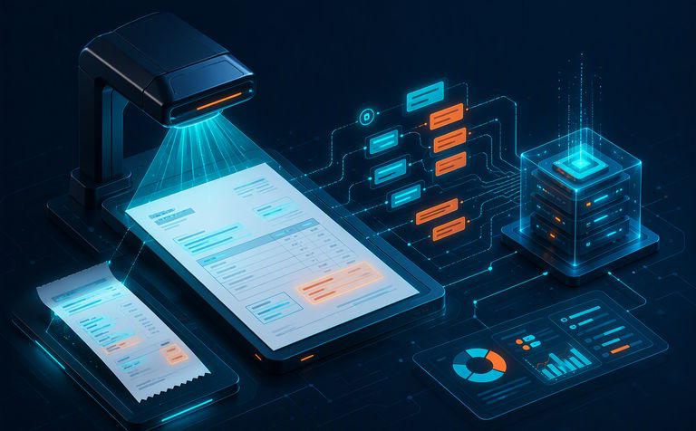 HireKeyz ScanSync — abstract solution visual