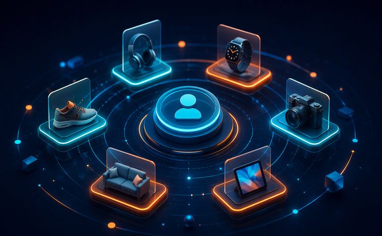 HireKeyz SmartRecs — abstract solution visual