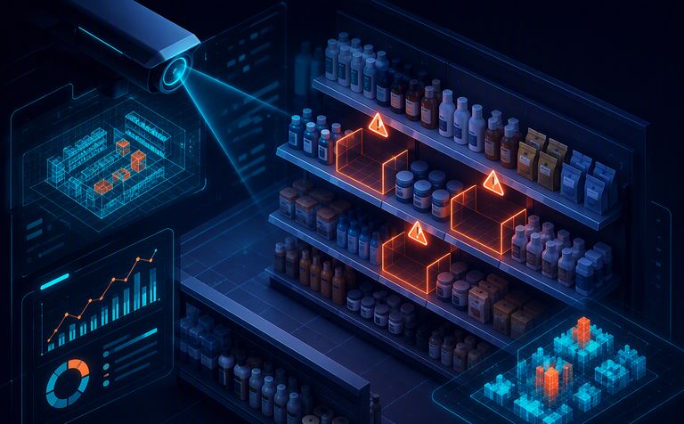 HireKeyz StoreEye — abstract solution visual