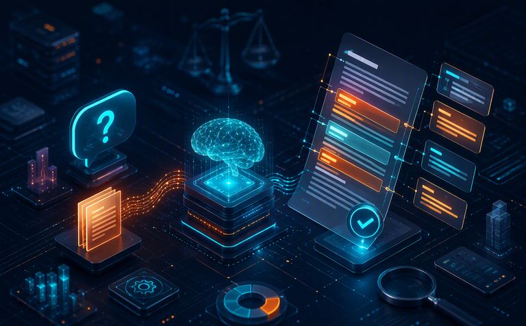 HireKeyz TaxBot — abstract solution visual